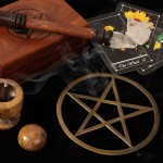 Wiccan Objects and Tarot Cards